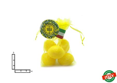 SACCHETTO 5PZ SAPONE LIMONE SICILIA