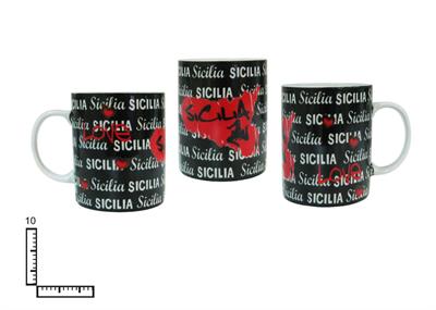 MUG SUBLIMAZIONE BIANCO CM10 LOVE SICILIA