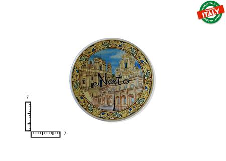 MAGNETE PIATTINO CERAMICA CM7 NOTO SICILIA