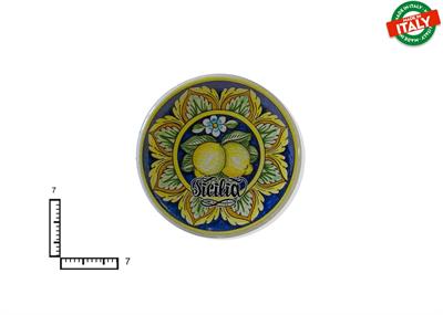 MAGNETE PIATTINO CERAMICA CM7 LIMONI