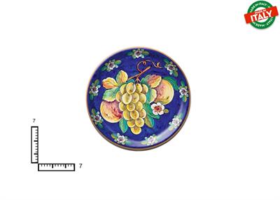 MAGNETE PIATTINO CERAMICA CM7 FRUTTA FIORI