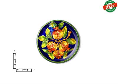 MAGNETE PIATTINO CERAMICA CM7 FRUTTA FIORI