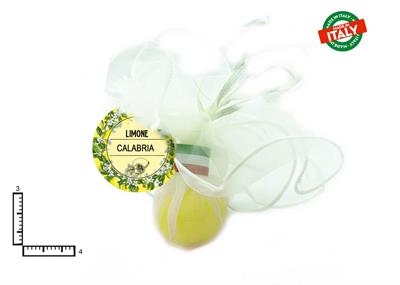 SACCHETTO 1PZ SAPONE LIMONE CALABRIA