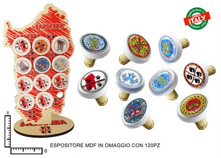 TAPPO GR. C/SUGH. CERAMICA-RESINATO SARDEGNA