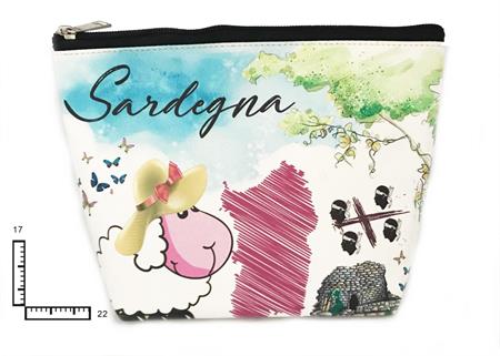 POCHETTE C/ZIP CM22X18 SARDEGNA