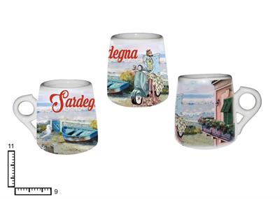 MUG CERAMICA CM11X9 SARDEGNA