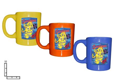 MUG CERAMICA COL.ASS. C/APPLICAZIONE SARDEGNA