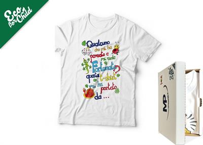 T-SHIRT BABY ECO SOGG.MARINI QUALCUNO CHE...FORTUNATO 031 CO