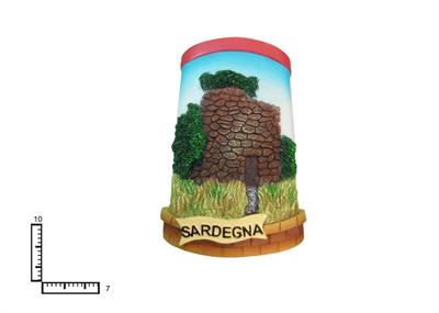 TEGOLA RESINA CM10X7 NURAGHE SARDEGNA