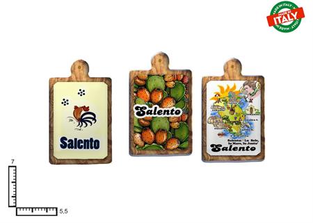 MAGNETE TAGLIERE CERAMICA SALENTO S/3