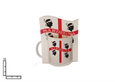 MUG SUBLIMAZIONE BIANCO CM9X8.5 C/BLISTER 4MORI SARDEGNA