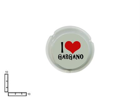 POSACENERE CERAMICA TONDO BIANCO CM10 GARGANO