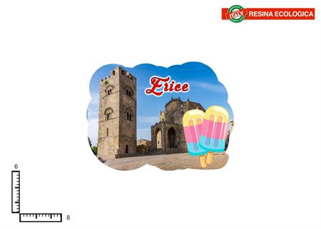 MAGNETE RESINA GELATI ERICE