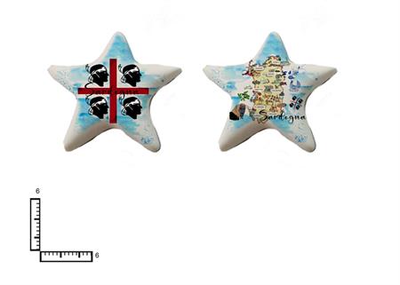 MAGNETE STELLA CERAMICA SARDEGNA