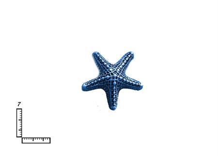 MAGNETE PESCE STELLA MAR. CA.CM7 BLU CERAMICA