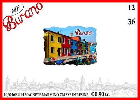 MAGN. MARM. CM 8X6 BURANO