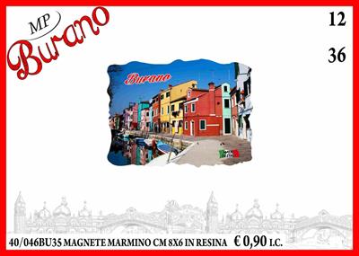 MAGN. MARM. CM 8X6 BURANO