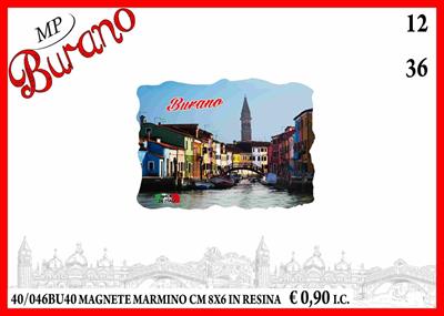 MAGN. MARM. CM 8X6 BURANO