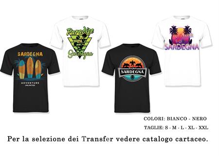 T-SHIRT CLASS. COTONE ADULTO B/N SARDEGNA