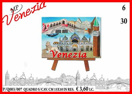 QUADRO SU CAV. CM 15X10 GROUP. VENEZIA