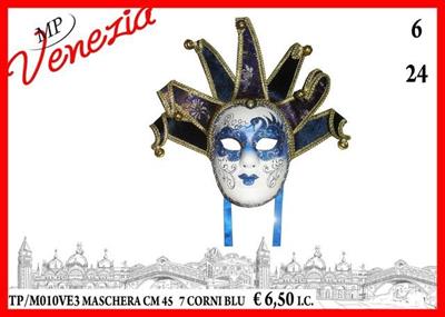 MASCHERA CM 45 7 PUNTE BLU