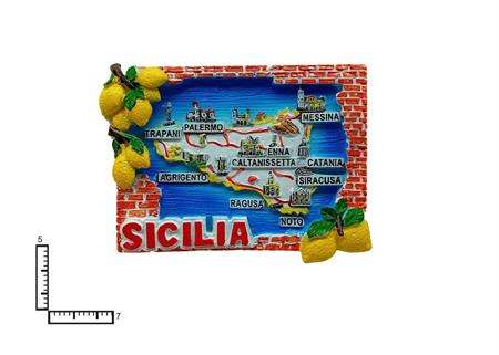 MAGNETE RESINA MURETTO SICILIA