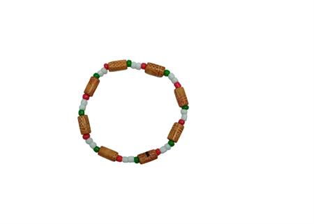 BRACCIALE CERAMICA MARRONE