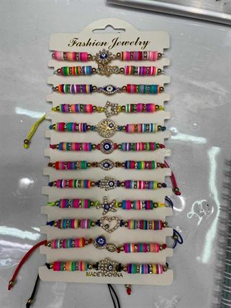 BRACCIALE COLORATO TUBO 60PZ