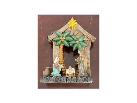 PRESEPE MEDIO RESINA CM12 C/LUCE