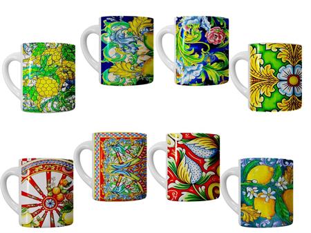 MUG CERAMICA BIANCO SUBLIMAZIONE CM10 ROSONI