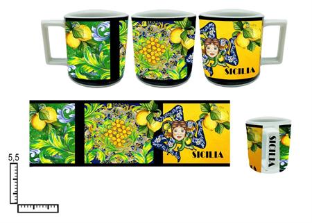 MINI MUG CERAMICA MAN.SQUADR.C/BLISTER PERSONALIZZABILE