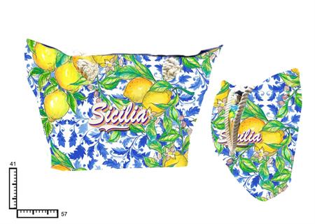 BORSA POL.MAXI 57X41CM LIMONI PERSONALIZZABILE