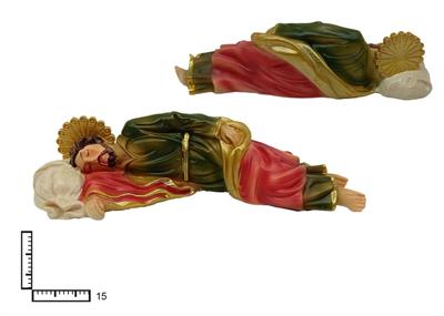 SAN GIUSEPPE DORMIENTE CM15 RESINA