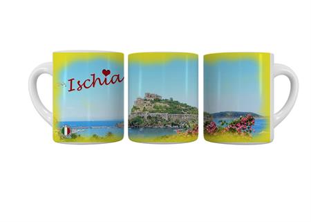 MUG SUBLIMAZIONE BIANCO CM10 ISCHIA 10