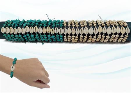 BRACCIALE CONCHIGLIA TUBO 60PZ