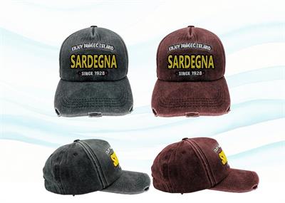 CAPPELLO VINTAGE C/STRAPPI S/2 SARDEGNA SINCE 1900