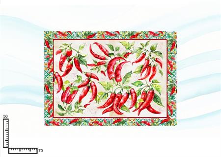 STROFINACCIO CM50X70 PEPERONCINO